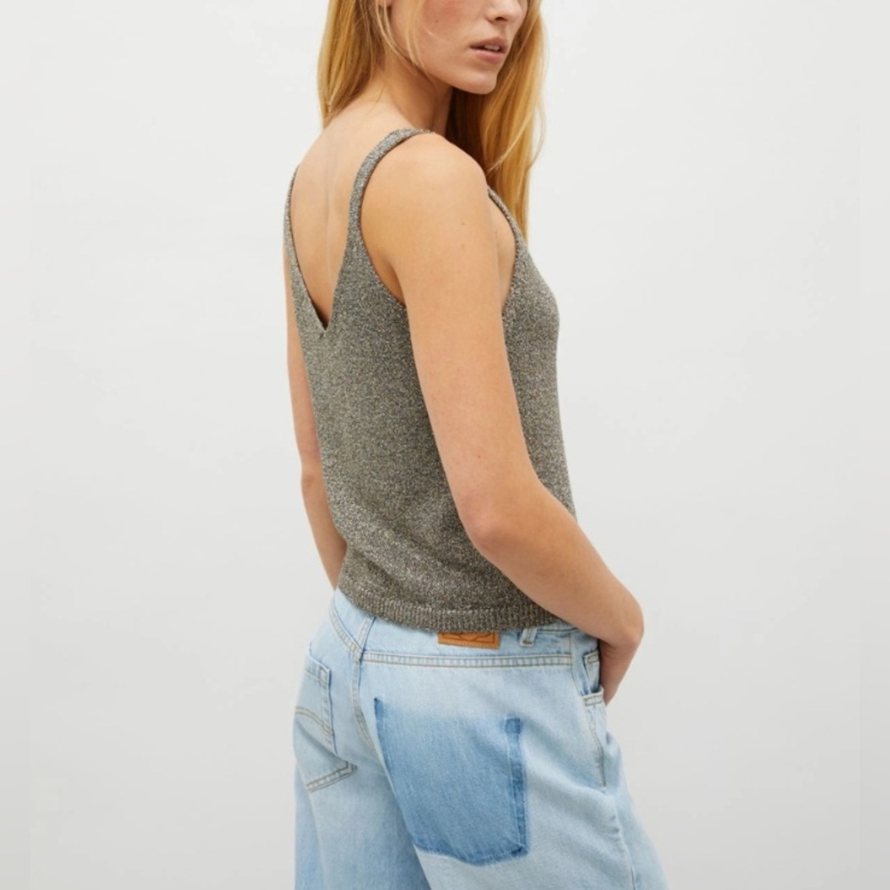 EASEL - Cashmere Tank Cami - Size M - Picture 13 of 14